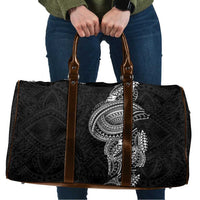 Traditional Polynesian Art Tattoos Travel Bag Black Color - Polynesian Pride