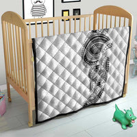 Traditional Polynesian Art Tattoos Quilt White Color - Polynesian Pride