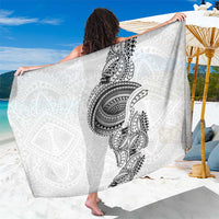 Traditional Polynesian Art Tattoos Sarong White Color - Polynesian Pride