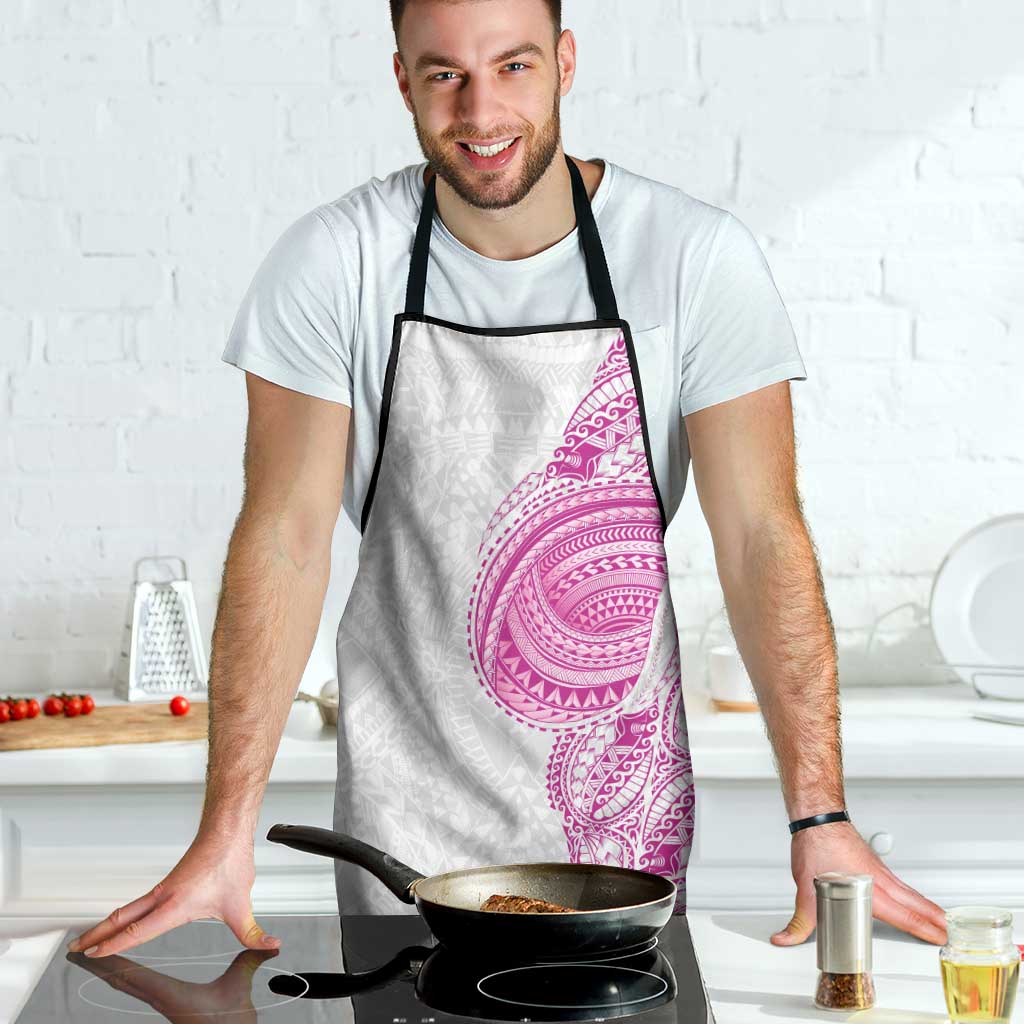 Traditional Polynesian Art Tattoos Apron Pink Color - Polynesian Pride