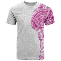 Traditional Polynesian Art Tattoos T Shirt Pink Color - Polynesian Pride