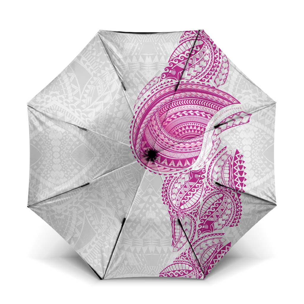 Traditional Polynesian Art Tattoos Umbrella Pink Color - Polynesian Pride