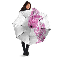 Traditional Polynesian Art Tattoos Umbrella Pink Color - Polynesian Pride