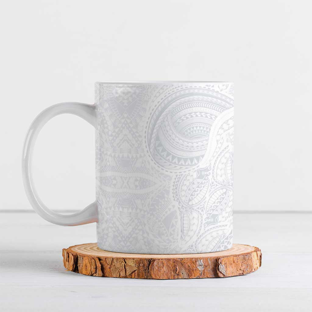 Lotu Tamaiti Ceramic Mug Traditional Samoan Art Tattoos - Polynesian Pride