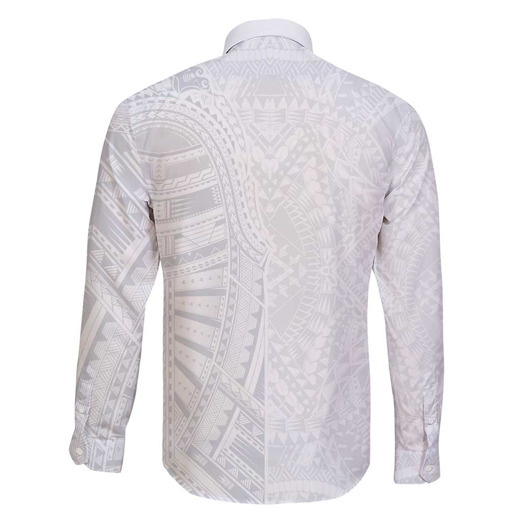 Lotu Tamaiti Family Matching Short Sleeve Bodycon Dress and Hawaiian Shirt Traditional Samoan Art Tattoos - Polynesian Pride