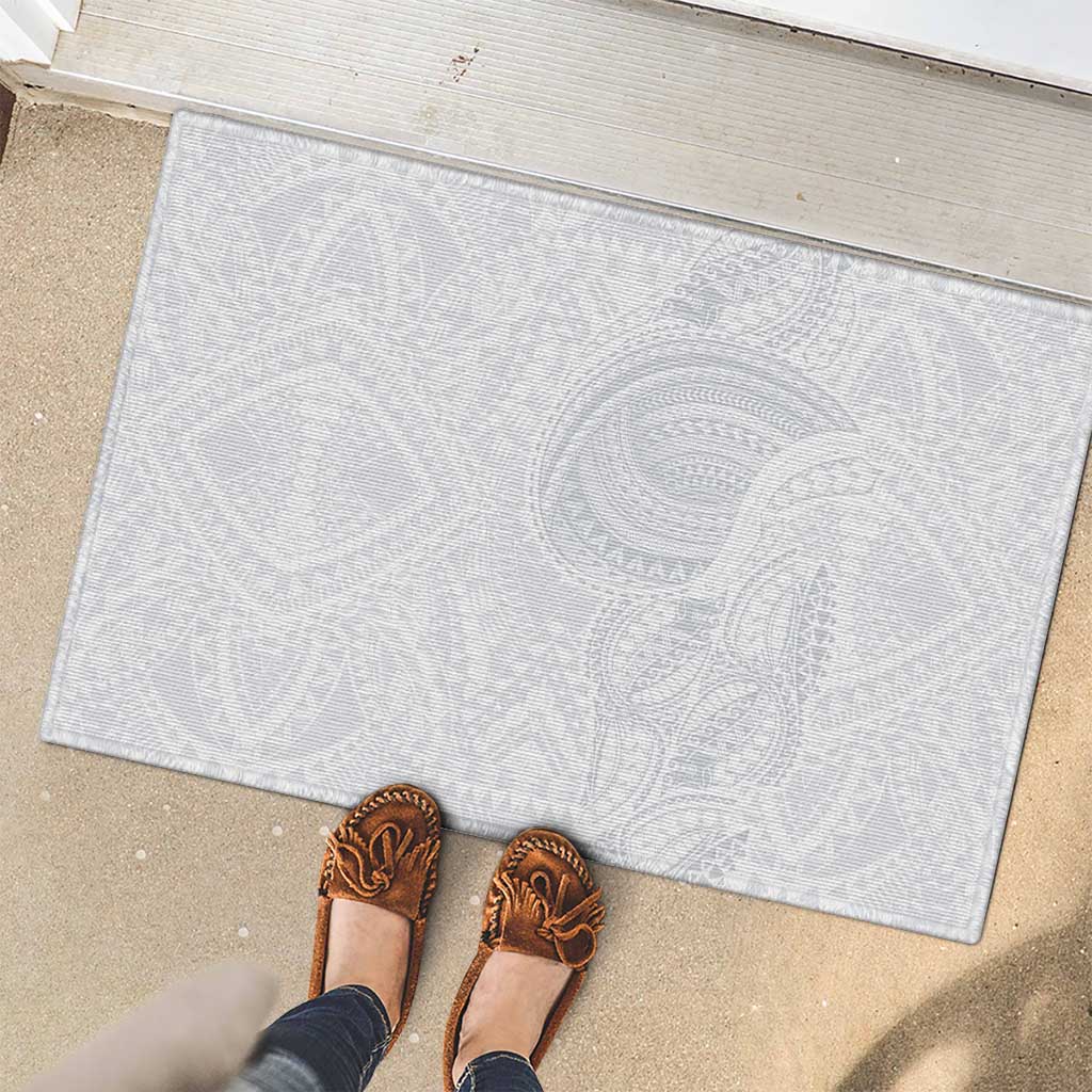 Lotu Tamaiti Rubber Doormat Traditional Samoan Art Tattoos LT03 - Polynesian Pride