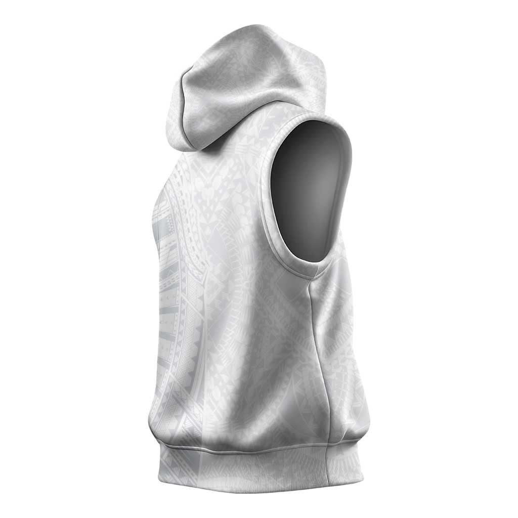 Lotu Tamaiti Sleeveless Hoodie Traditional Samoan Art Tattoos LT03 - Polynesian Pride