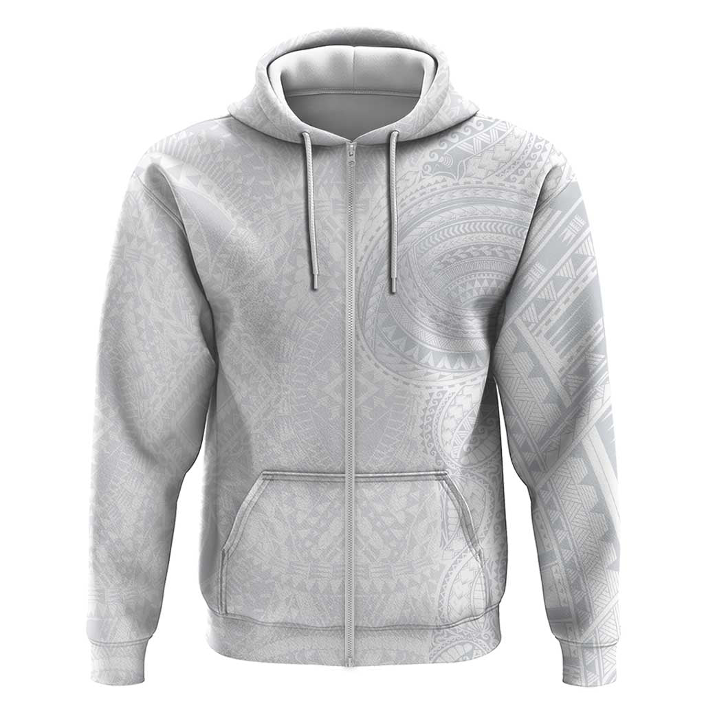 Lotu Tamaiti Zip Hoodie Traditional Samoan Art Tattoos - Polynesian Pride