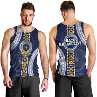 Fiji Ratu Kadavulevu School Men Tank Top Tapa and Polynesian Tribal Pattern LT03 - Polynesian Pride