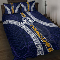 Fiji Ratu Kadavulevu School Quilt Bed Set Tapa and Polynesian Tribal Pattern LT03 - Polynesian Pride