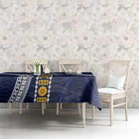 Fiji Ratu Kadavulevu School Tablecloth Tapa and Polynesian Tribal Pattern LT03 - Polynesian Pride