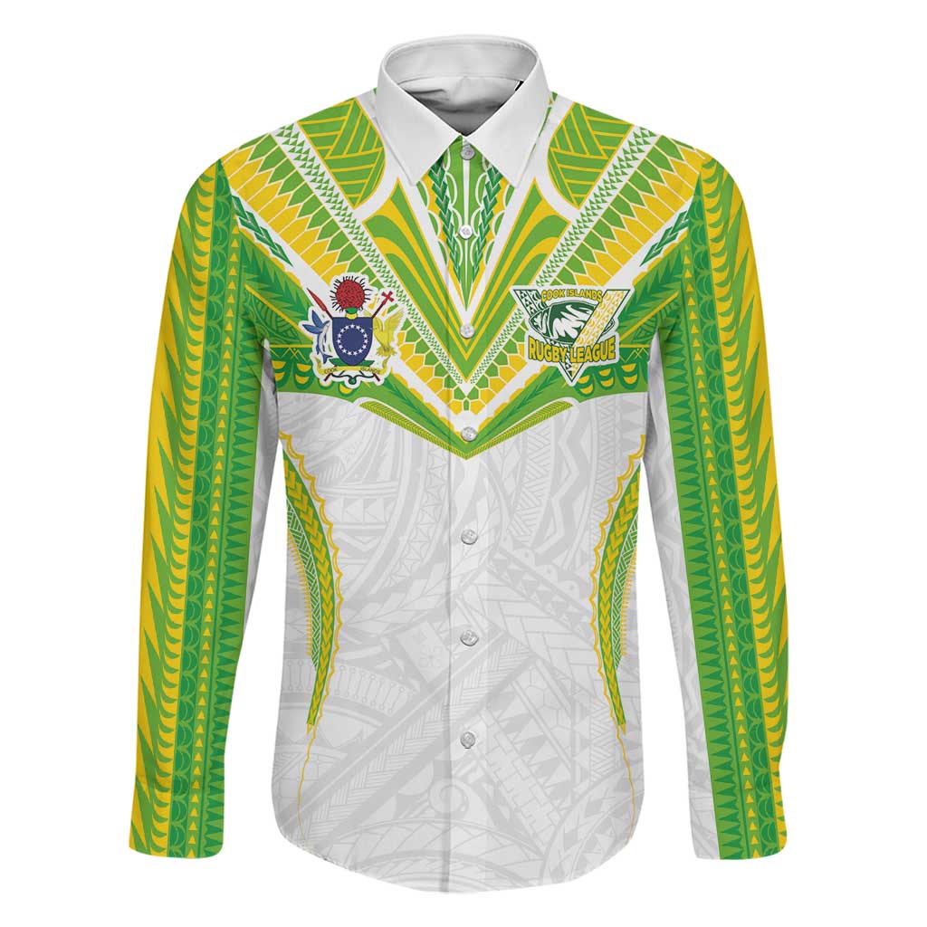 Custom Cook Islands Rugby Family Matching Summer Maxi Dress and Hawaiian Shirt Tatau Art Sport Style White Color