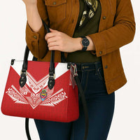 Tonga Rugby Leather Bag Ngatu Motifs and Pacific Patterns