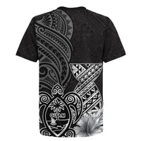 Guam Latte Stone Chamorro Culture Rugby Jersey Tapa Pattern