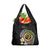 Vanuatu Independence Day Grocery Bag Melanesian Tribal Pig Tusk with Tropical Plants