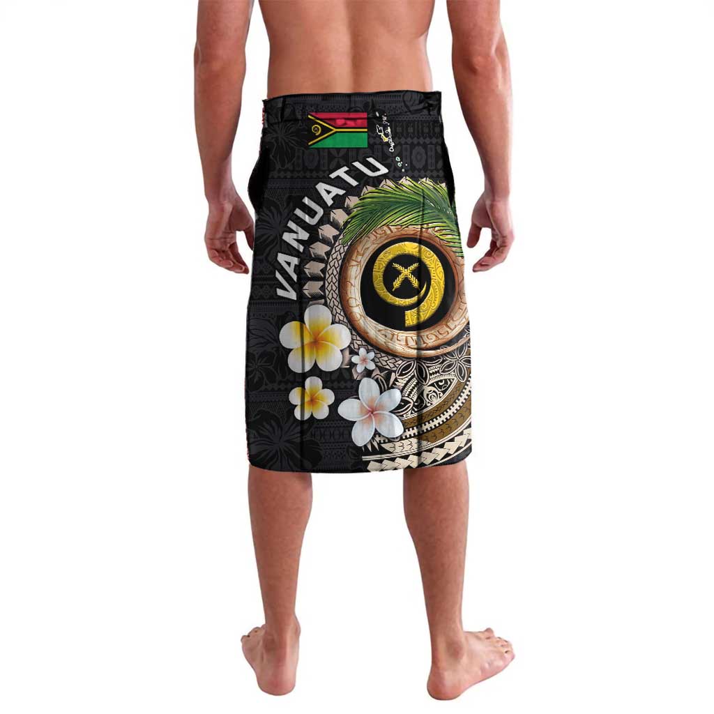 Vanuatu Independence Day Lavalava Melanesian Tribal Pig Tusk with Tropical Plants