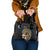 Vanuatu Independence Day Shoulder Handbag Melanesian Tribal Pig Tusk with Tropical Plants
