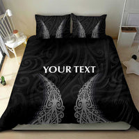 New Zealand Netball Bedding Set Koru and Maori Tattoo Jersey