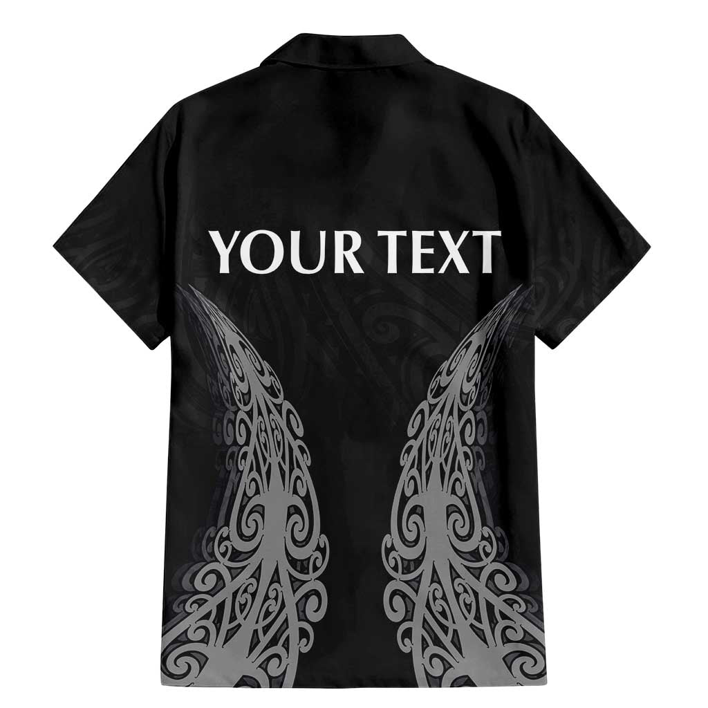 New Zealand Netball Family Matching Mermaid Dress and Hawaiian Shirt Koru and Maori Tattoo Jersey