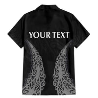 New Zealand Netball Family Matching Mermaid Dress and Hawaiian Shirt Koru and Maori Tattoo Jersey