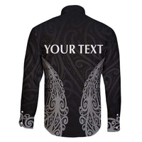 New Zealand Netball Family Matching Off Shoulder Maxi Dress and Hawaiian Shirt Koru and Maori Tattoo Jersey