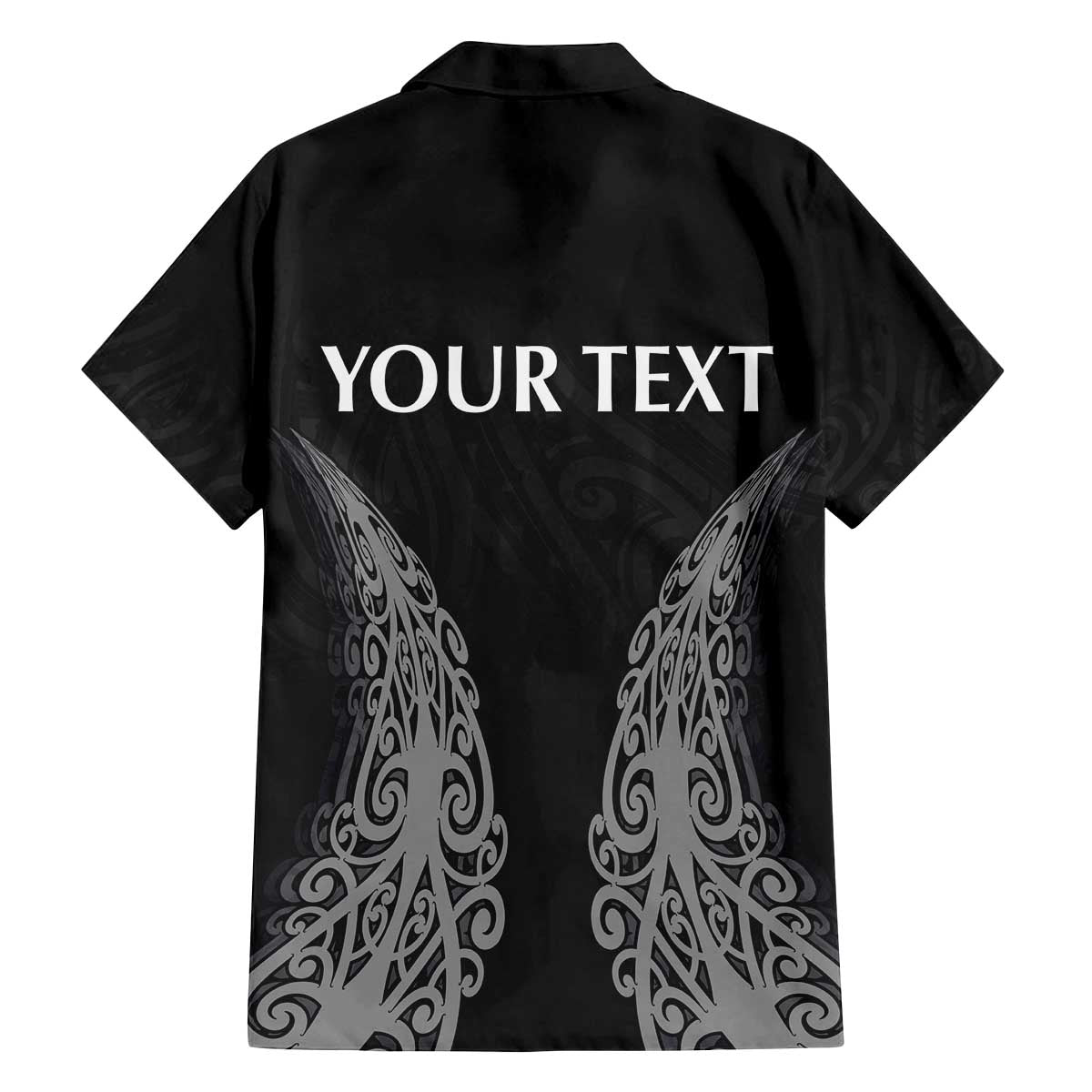 New Zealand Netball Family Matching Off Shoulder Short Dress and Hawaiian Shirt Koru and Maori Tattoo Jersey