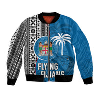 custom-fiji-rugby-bomber-jacket-coat-of-arms-palm-tree-mix-polynesia-tapa-pattern