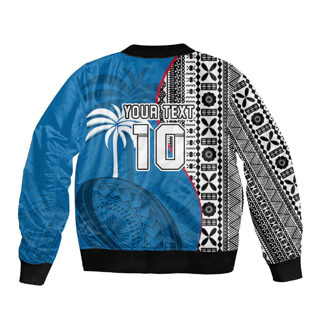 custom-fiji-rugby-sleeve-zip-bomber-jacket-coat-of-arms-palm-tree-mix-polynesia-tapa-pattern
