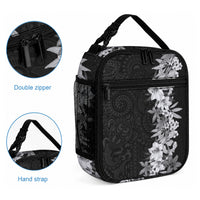 Hawaii Tropical Leaves and Flowers Lunch Bag LT03 - Polynesian Pride