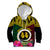 Vanuatu 44th Anniversary Independence Day Kid Hoodie Boars Tusk and Namele Plant LT03