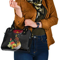 Papua New Guinea Independence Day Shoulder Handbag PNG Flag and Bird-of-Paradise