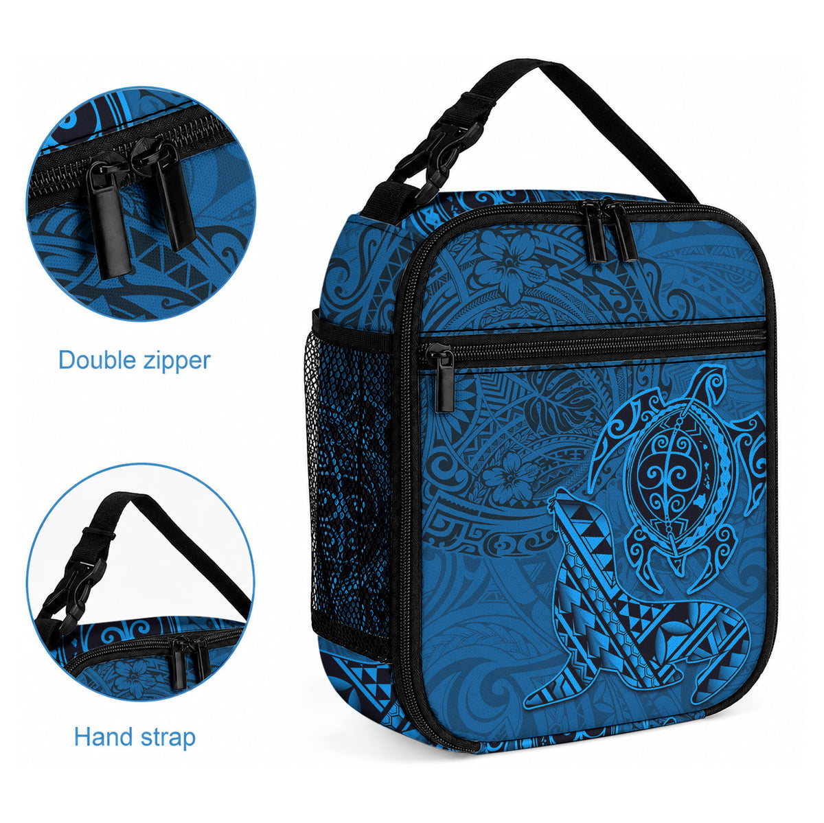 Hawaiian Monk Seal and Dolphin Lunch Bag LT03 - Polynesian Pride