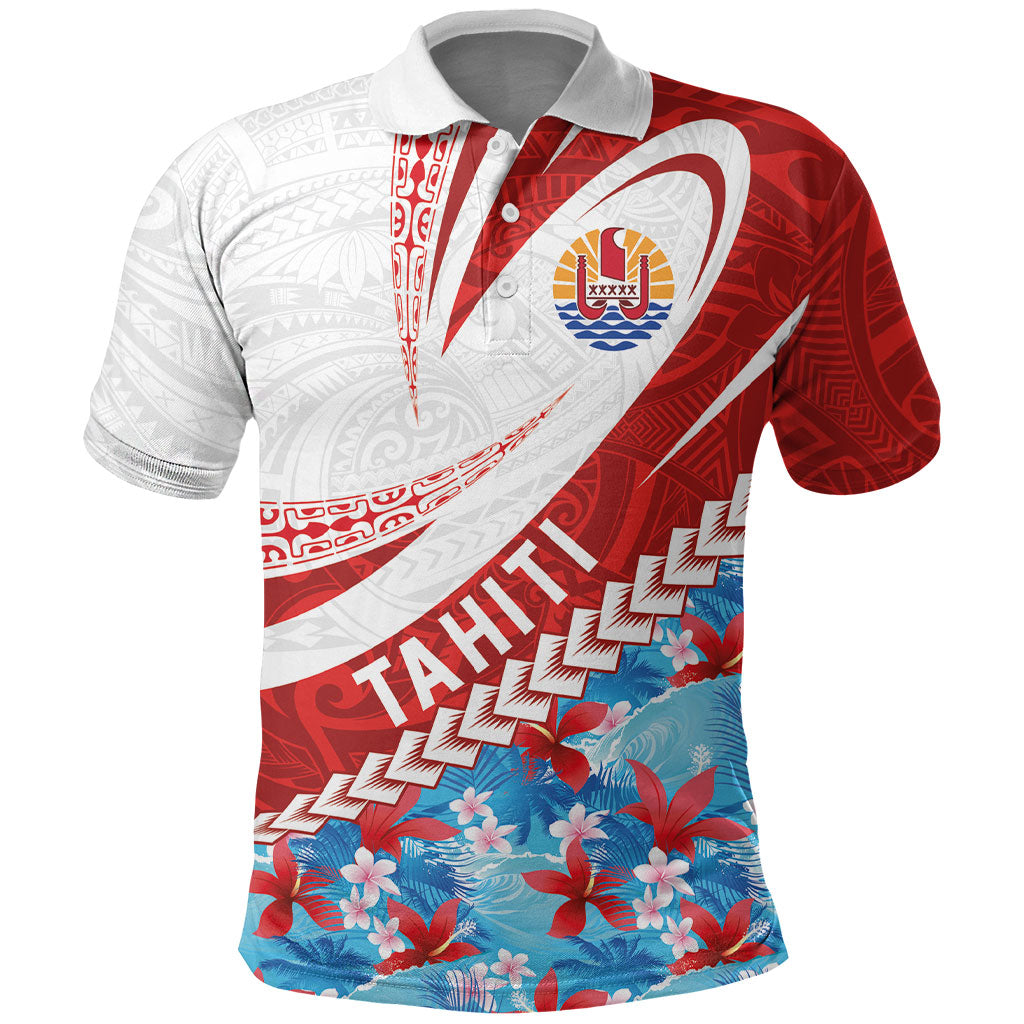Personalized Tahiti Surfing 2026 Polo Shirt Marquesan Tattoo-Sporty Style LT03 Multicolor - Polynesian Pride