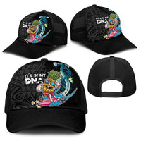 Hawaiian Pineapple Surfing Baseball Net Cap It's in My DNA - Kakau and Polynesian Pattern LT03 - Polynesian Pride