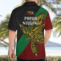 Papua New Guinea East New Britain Province Hawaiian Shirt PNG Birds Of Paradise Polynesian Arty Style LT03 - Polynesian Pride