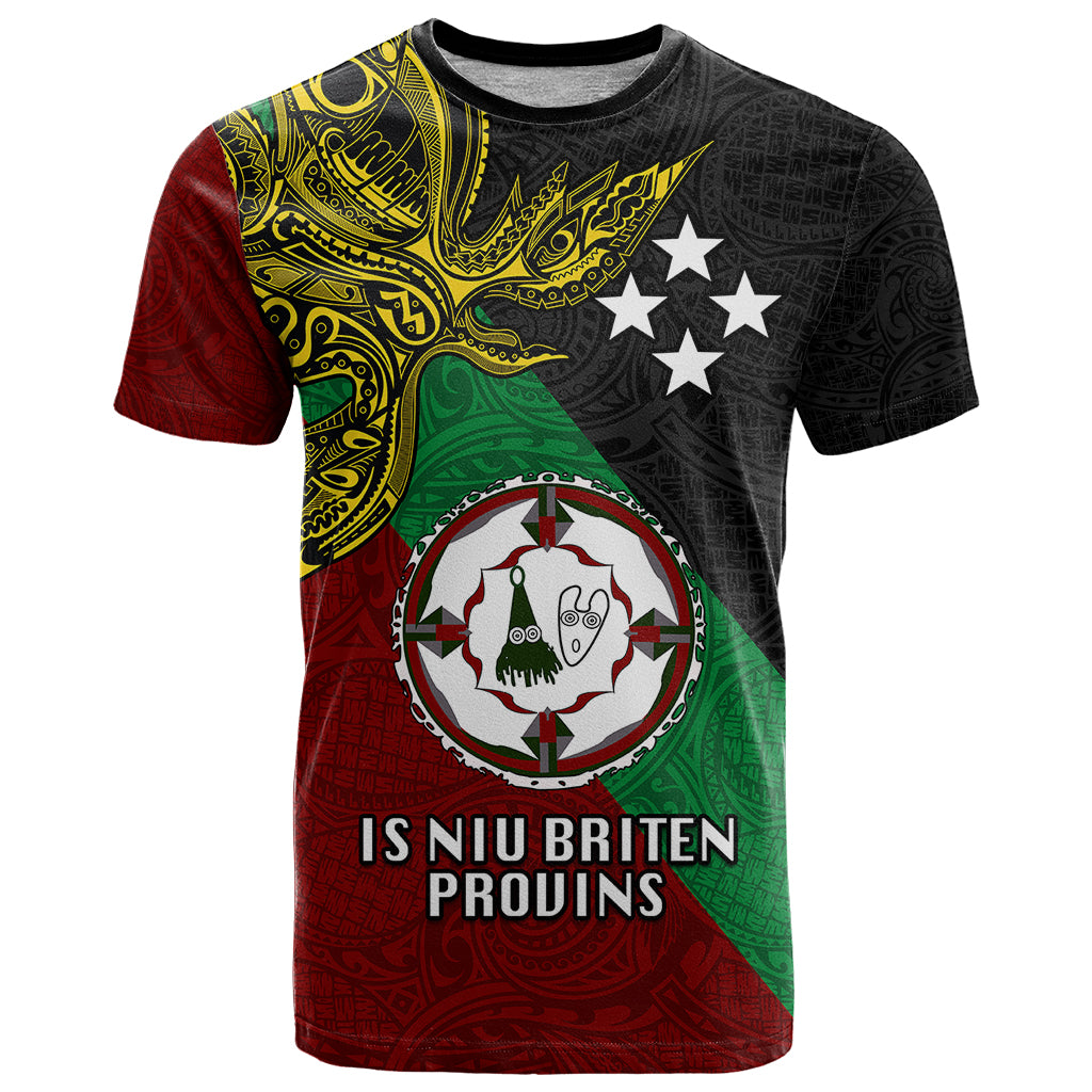 Papua New Guinea East New Britain Province T Shirt PNG Birds Of Paradise Polynesian Arty Style LT03 Green - Polynesian Pride