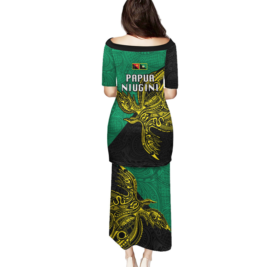 Papua New Guinea Enga Province Puletasi PNG Birds Of Paradise Polynesian Arty Style LT03 - Polynesian Pride