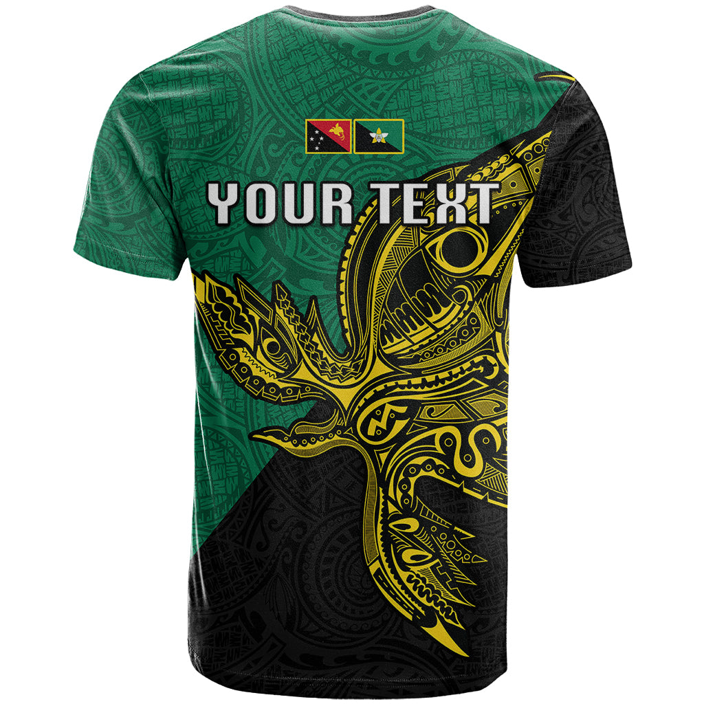 Custom Papua New Guinea Enga Province T Shirt PNG Birds Of Paradise Polynesian Arty Style LT03 - Polynesian Pride