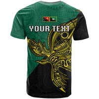 Custom Papua New Guinea Enga Province T Shirt PNG Birds Of Paradise Polynesian Arty Style LT03 - Polynesian Pride