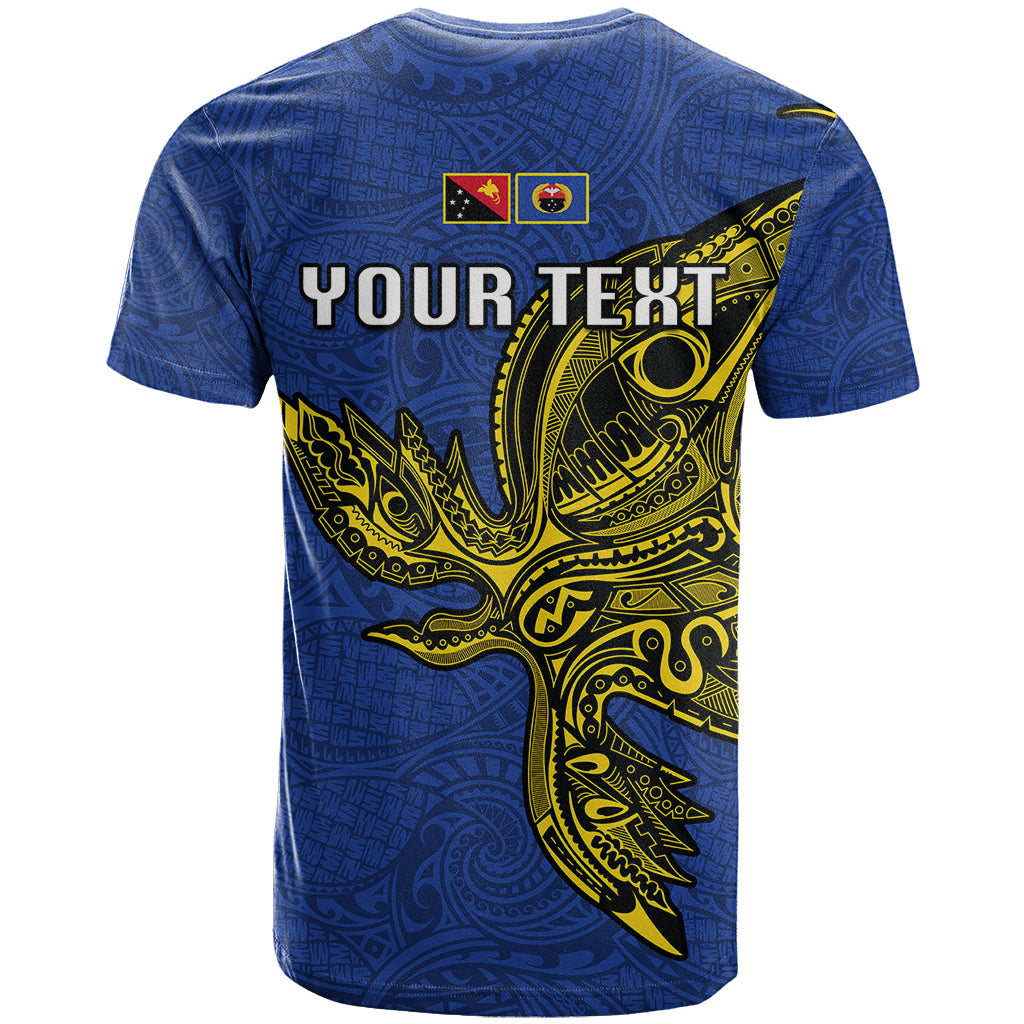 Custom Papua New Guinea Gulf Province T Shirt PNG Birds Of Paradise Polynesian Arty Style LT03 - Polynesian Pride