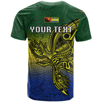 Custom Papua New Guinea Morobe Province T Shirt PNG Birds Of Paradise Polynesian Arty Style LT03 - Polynesian Pride