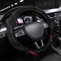 New Zealand Rugby Steering Wheel Cover Maori All Black Championship 2024 and Silver Fern