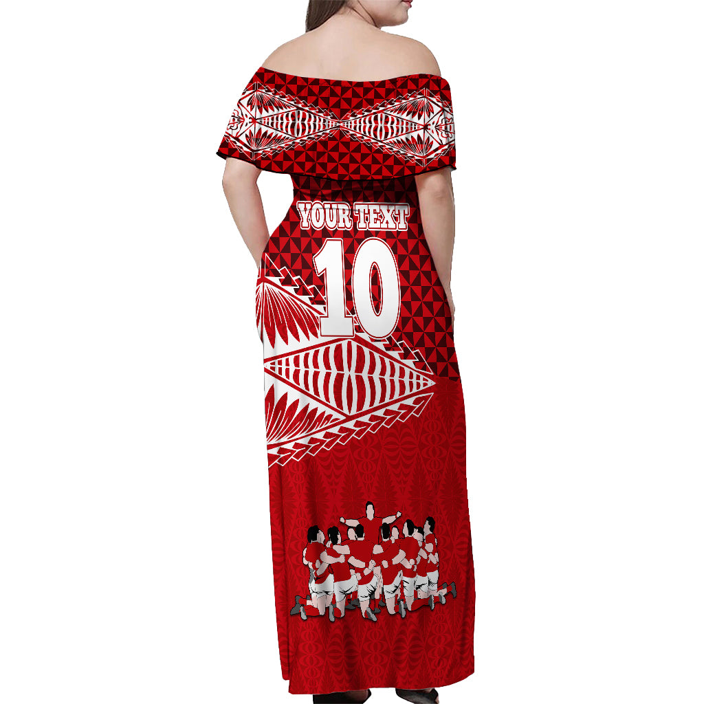 personalised-tonga-rugby-off-shoulder-maxi-dress-sipi-tau-dance-ngatu-pattern