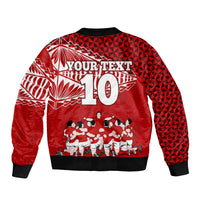 personalised-tonga-rugby-sleeve-zip-bomber-jacket-sipi-tau-dance-ngatu-pattern