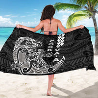 Cook Islands Vaa Polynesian Art Tattoo Sarong Black Color