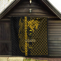 Custom Hawaii Quilt Ukelele and Hula Girl Mix Kakau Pattern LT03 - Polynesian Pride