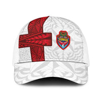 Tonga Ngatu Art Rugby Mate Ma'a Baseball Net Cap - Polynesian Pride