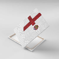 Tonga Ngatu Art Rugby Mate Ma'a Canvas Wall Art - Polynesian Pride