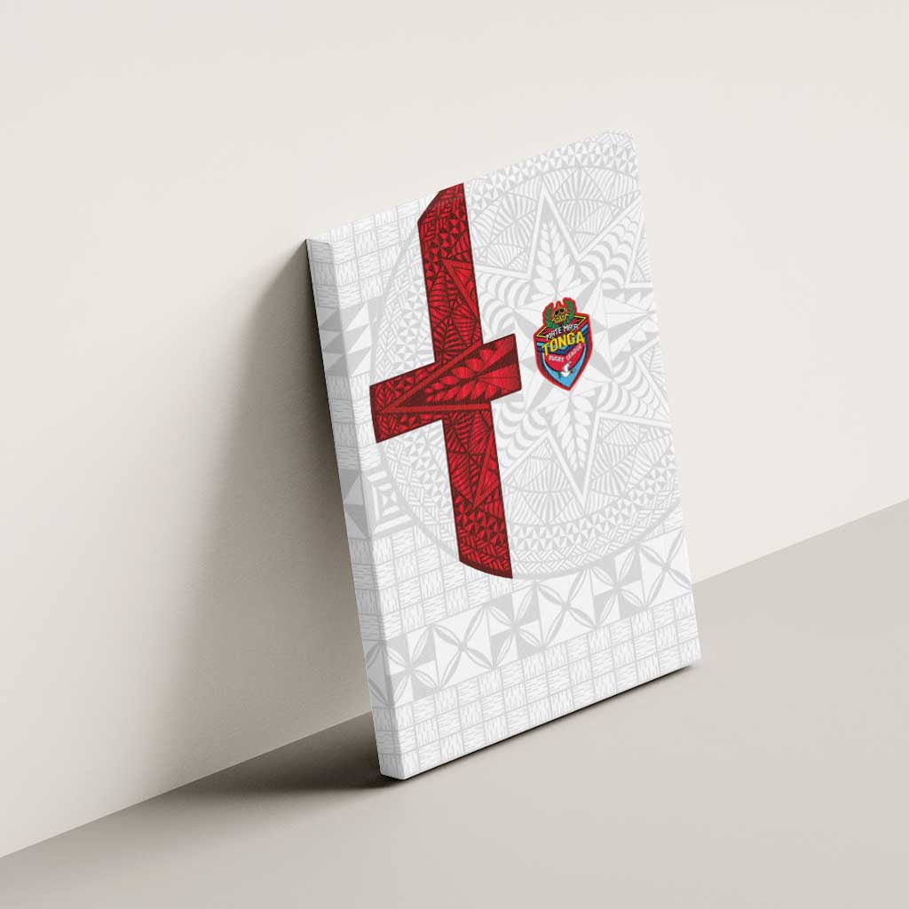 Tonga Ngatu Art Rugby Mate Ma'a Canvas Wall Art - Polynesian Pride