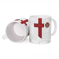 Tonga Ngatu Art Rugby Mate Ma'a Ceramic Mug LT03 - Polynesian Pride